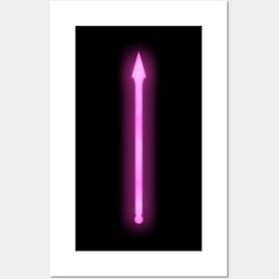 Spiritual Weapon (Pink Spear) Posters and Art